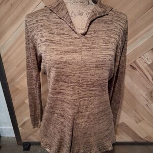 Larry Levine Brown Women's Sweater
